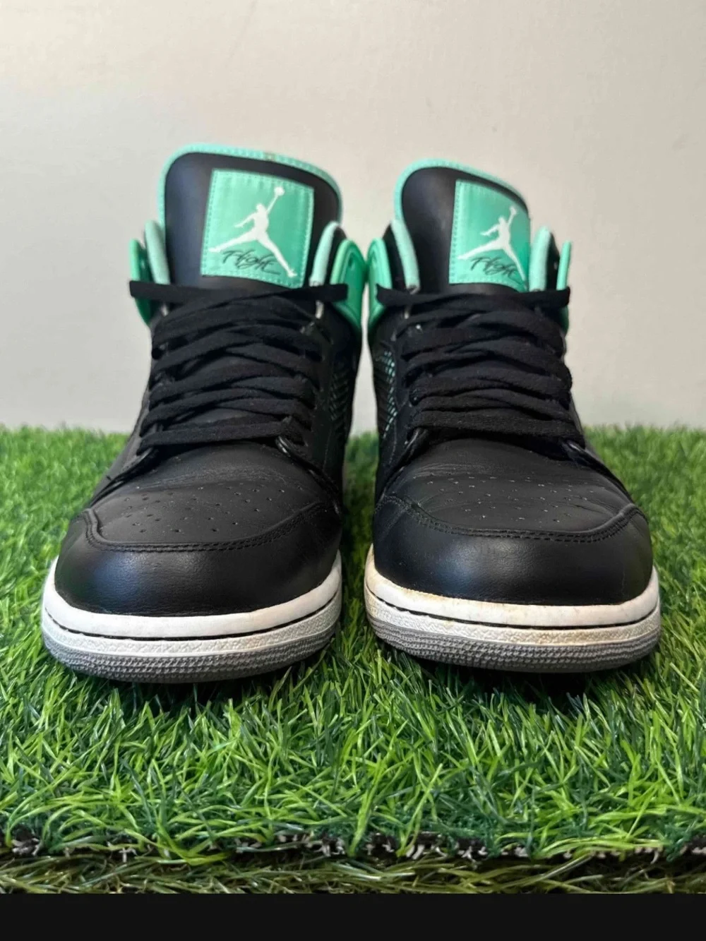 Nike Air Jordan 1 Retro ‘89 Green Glow Black Size 11 Sneakers Shoes 599873-033.